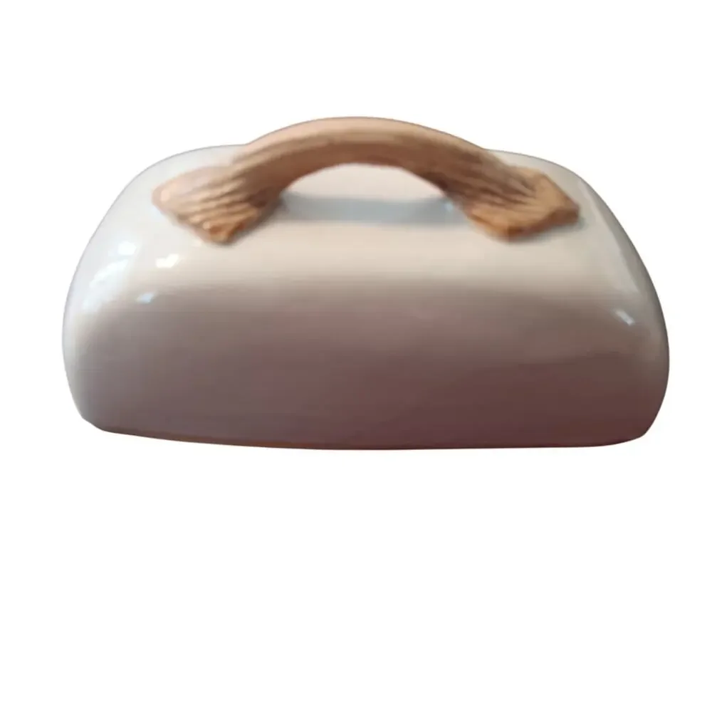 Terrafirma Ceramics, Ellen Evens designer and artist Butter Dish